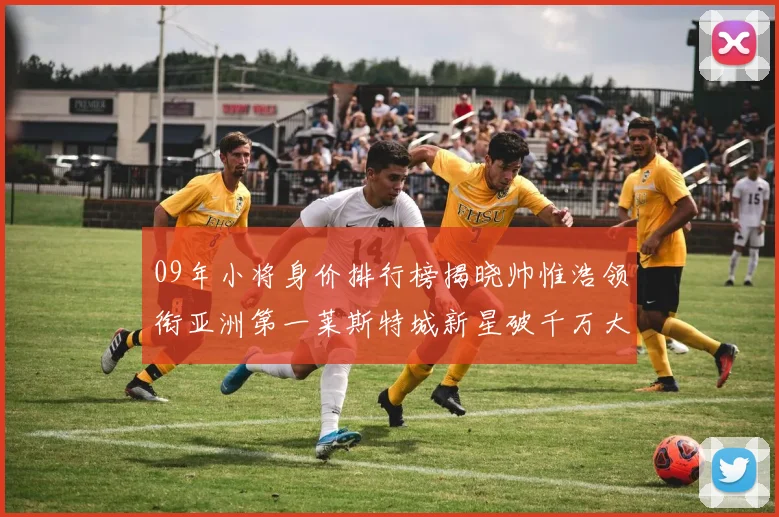 09年小将身价排行榜揭晓帅惟浩领衔亚洲第一莱斯特城新星破千万大关