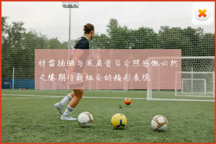 特雷杨晒与浓眉昔日合照感慨必然之缘期待新组合的精彩表现